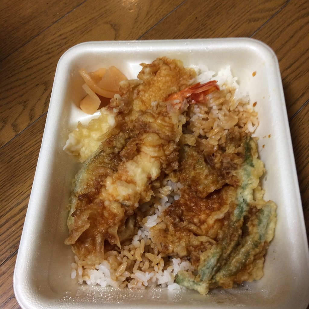 Tempura bowl Tenya Kawagoe